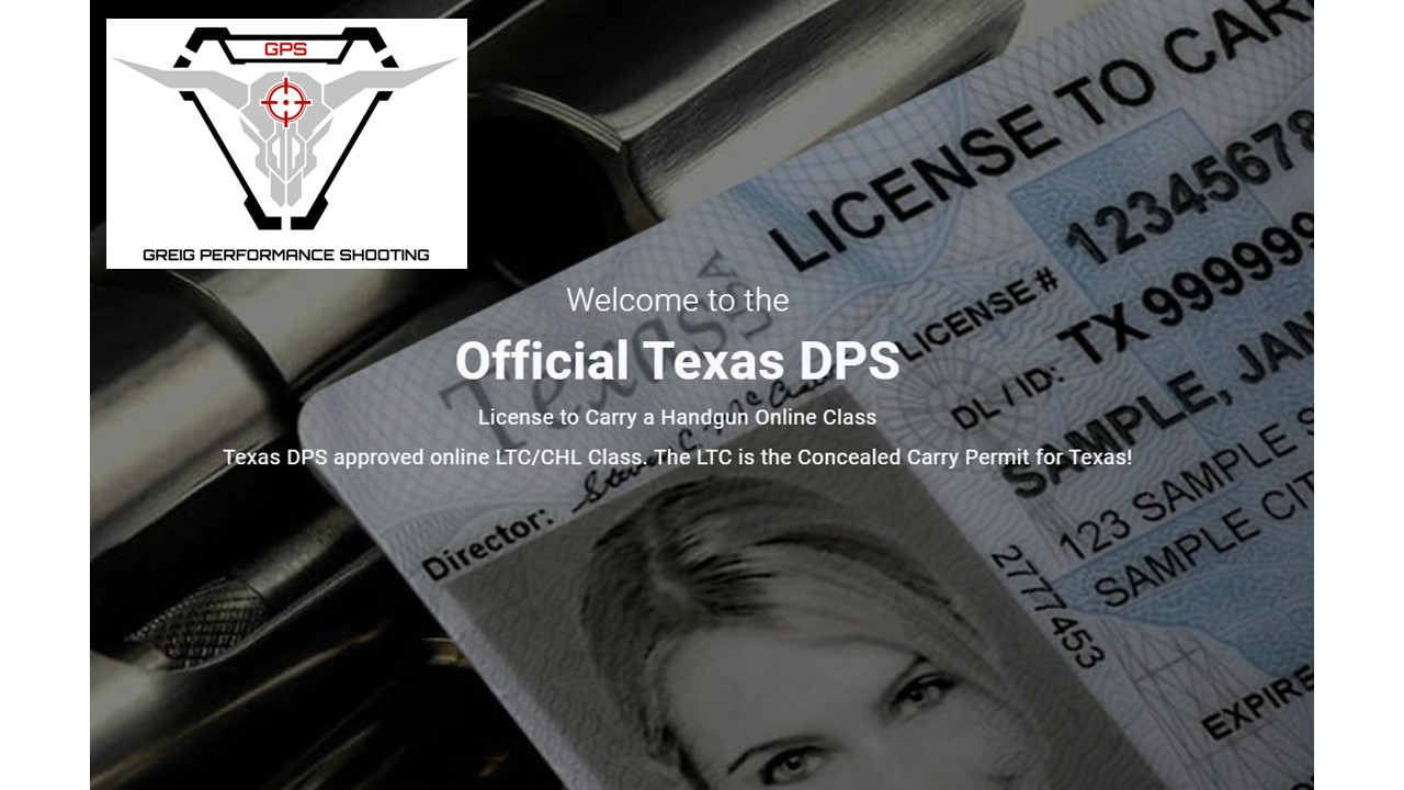 Texas License to Carry ONLINE Course